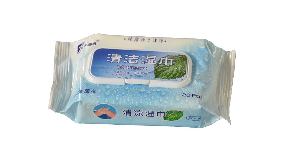 清涼濕巾20片